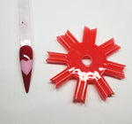 Acrylic heart shape cutter